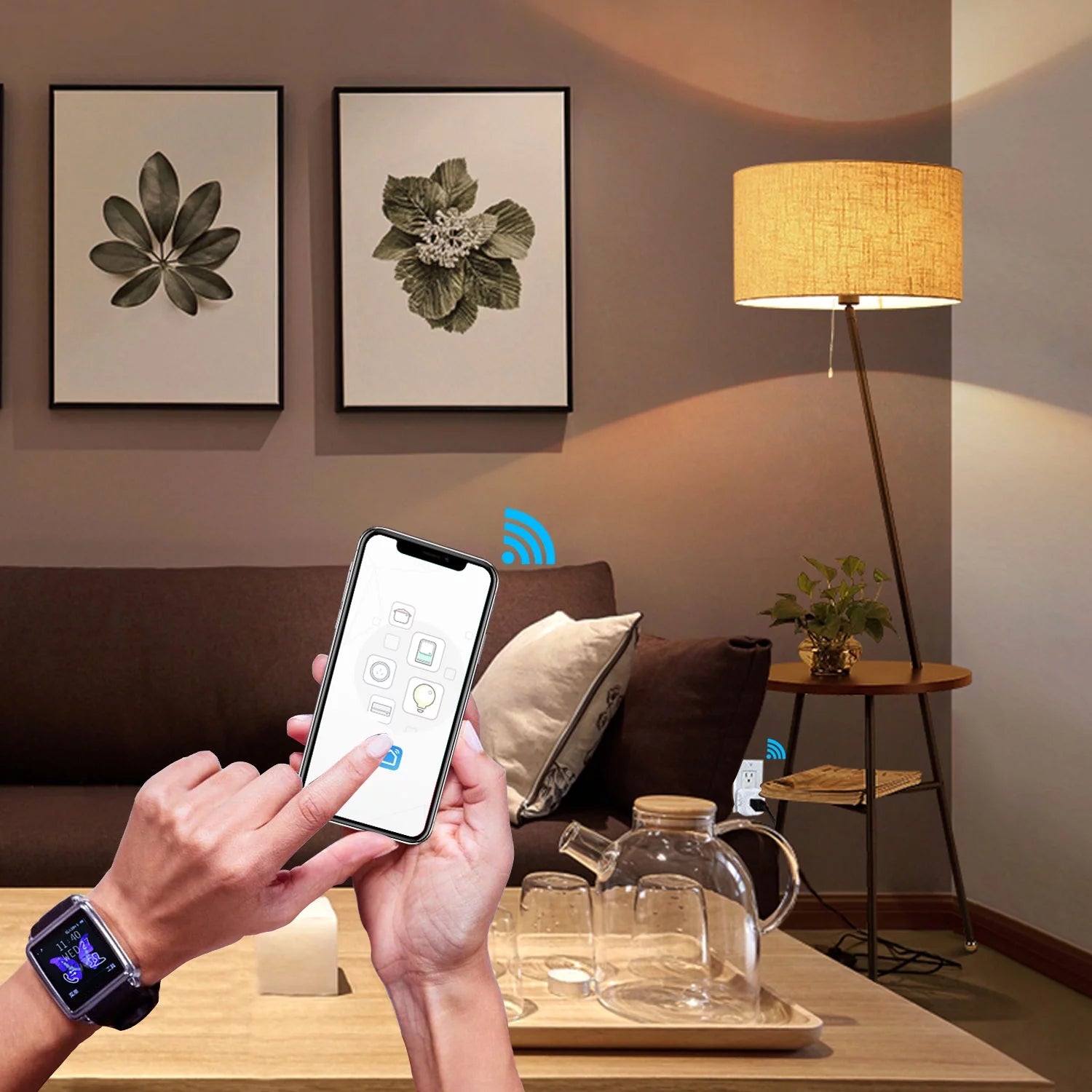 Smart Plug 3 Pack Wifi Mini Outlets Smart Socket K182