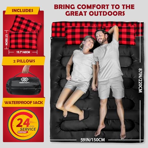 Extra Large 2 Person Double Sleeping Bag K899