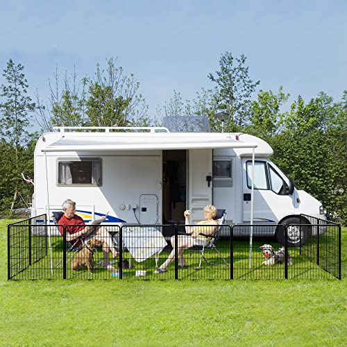 8 Panels Metal Dog Playpen S6110