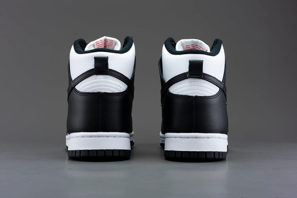 Black/White High Top Shoes V96732