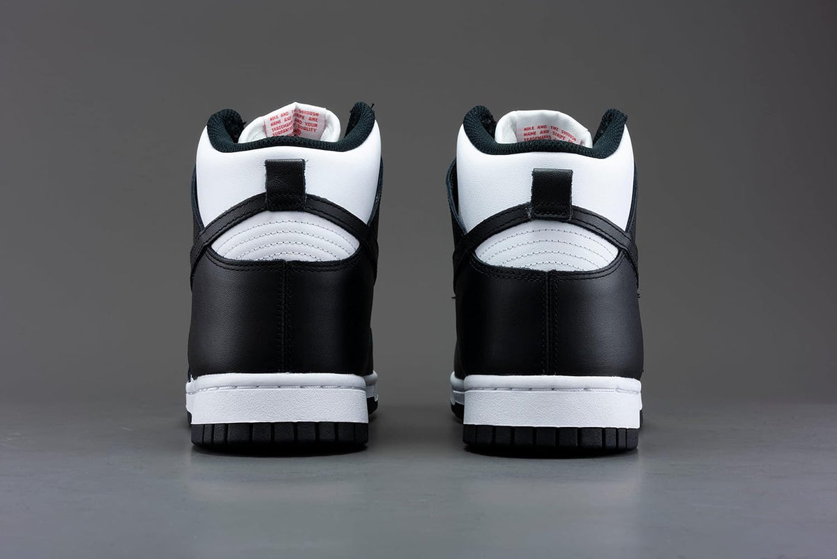 Black/White High Top Shoes V96732