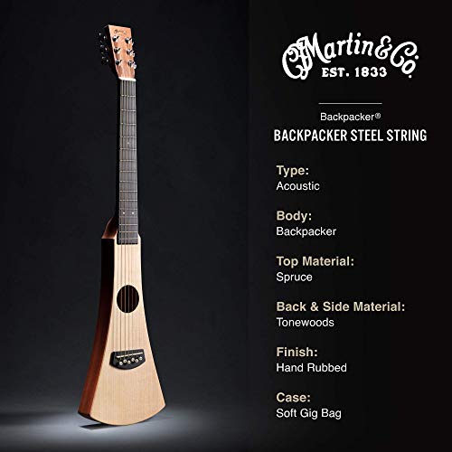 Backpacker Travel Guitar with Bag X89586