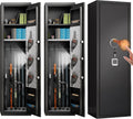 Black 5-Gun Safe Cabinet with LED Light X26755