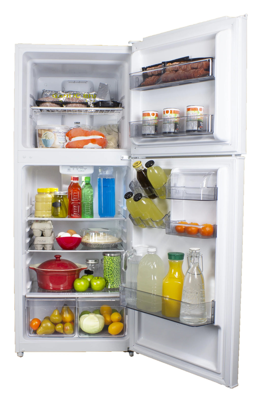 White 10.1 cu. ft. Refrigerator L557