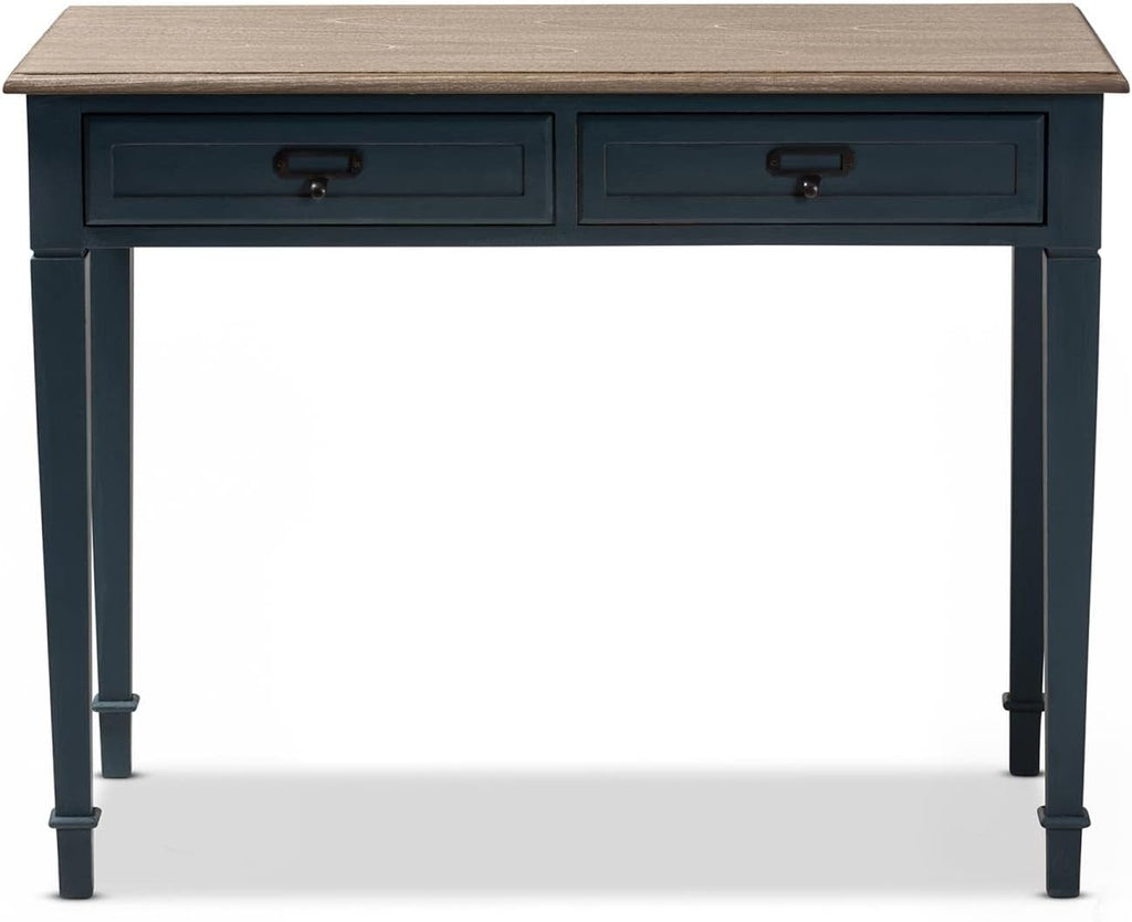 Spruce Blue Accent Writing Desk M8709