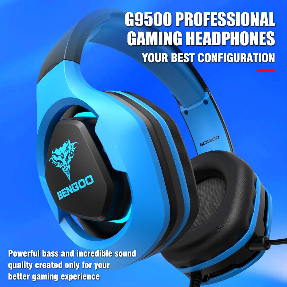 Blue Gaming Headset with Mic V3622