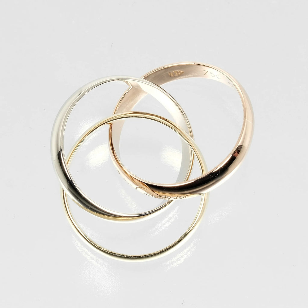 Trinity Ring K18 Gold Q212