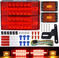 Submersible LED Trailer Light Kit, Waterproof Tail Lights W904093