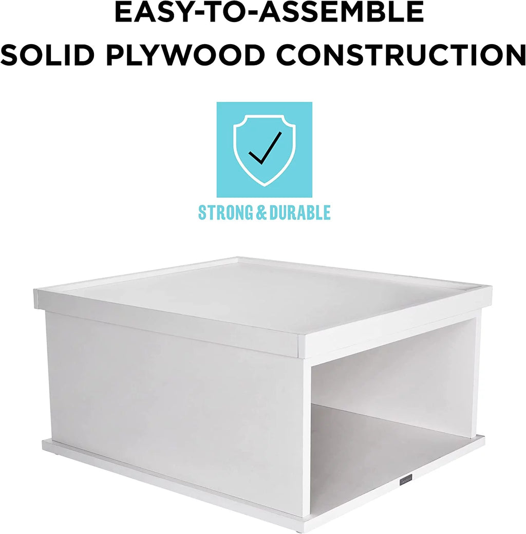 Wooden Laundry Pedestal P2697
