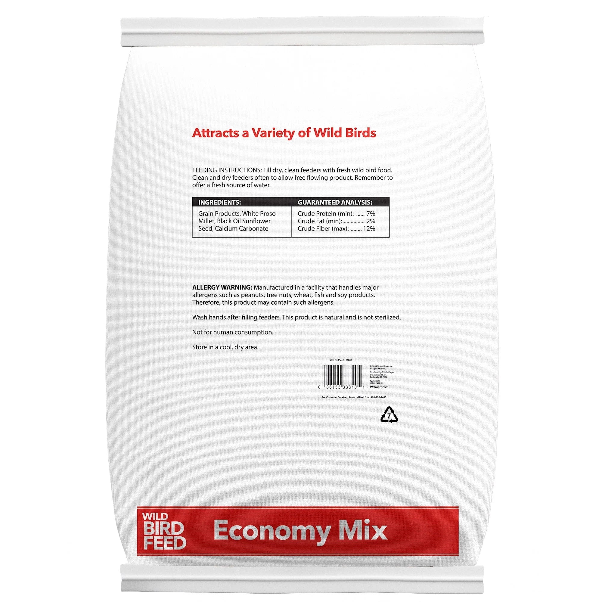 20 lb. Wild Bird Feed R9159