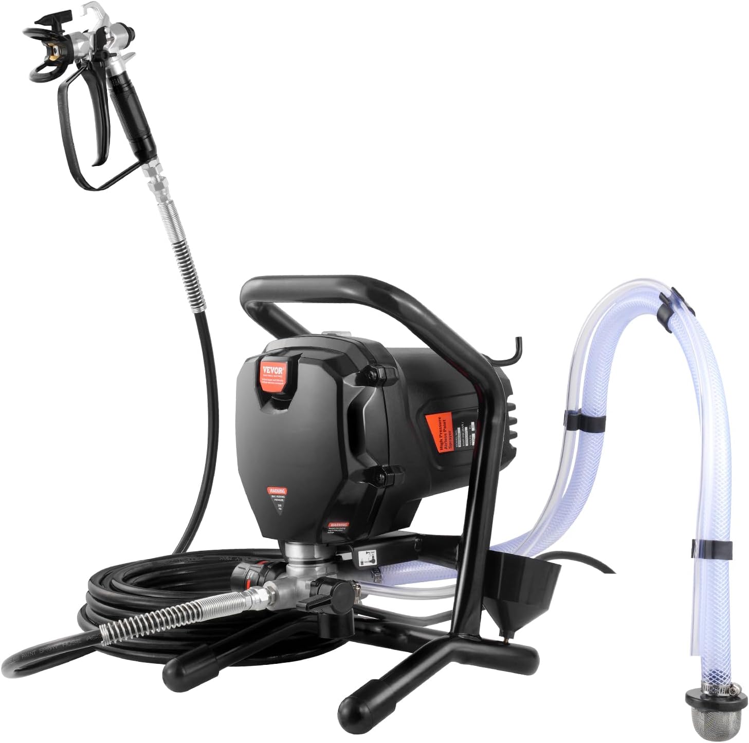 Stand Airless Paint Sprayer, 3000PSI 750W Electric Airless Sprayer E10297