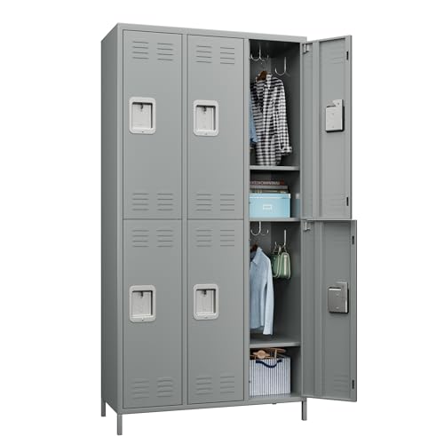 5 Door 72 inch Steel Storage Locker S1098