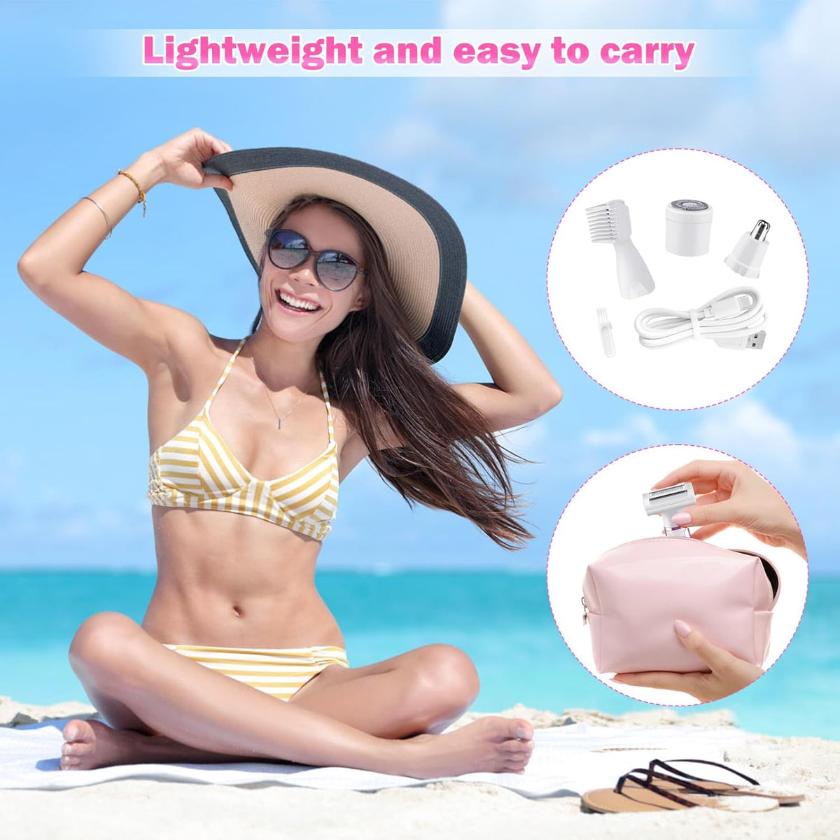 4 in 1 Electric Razor for Women F468083