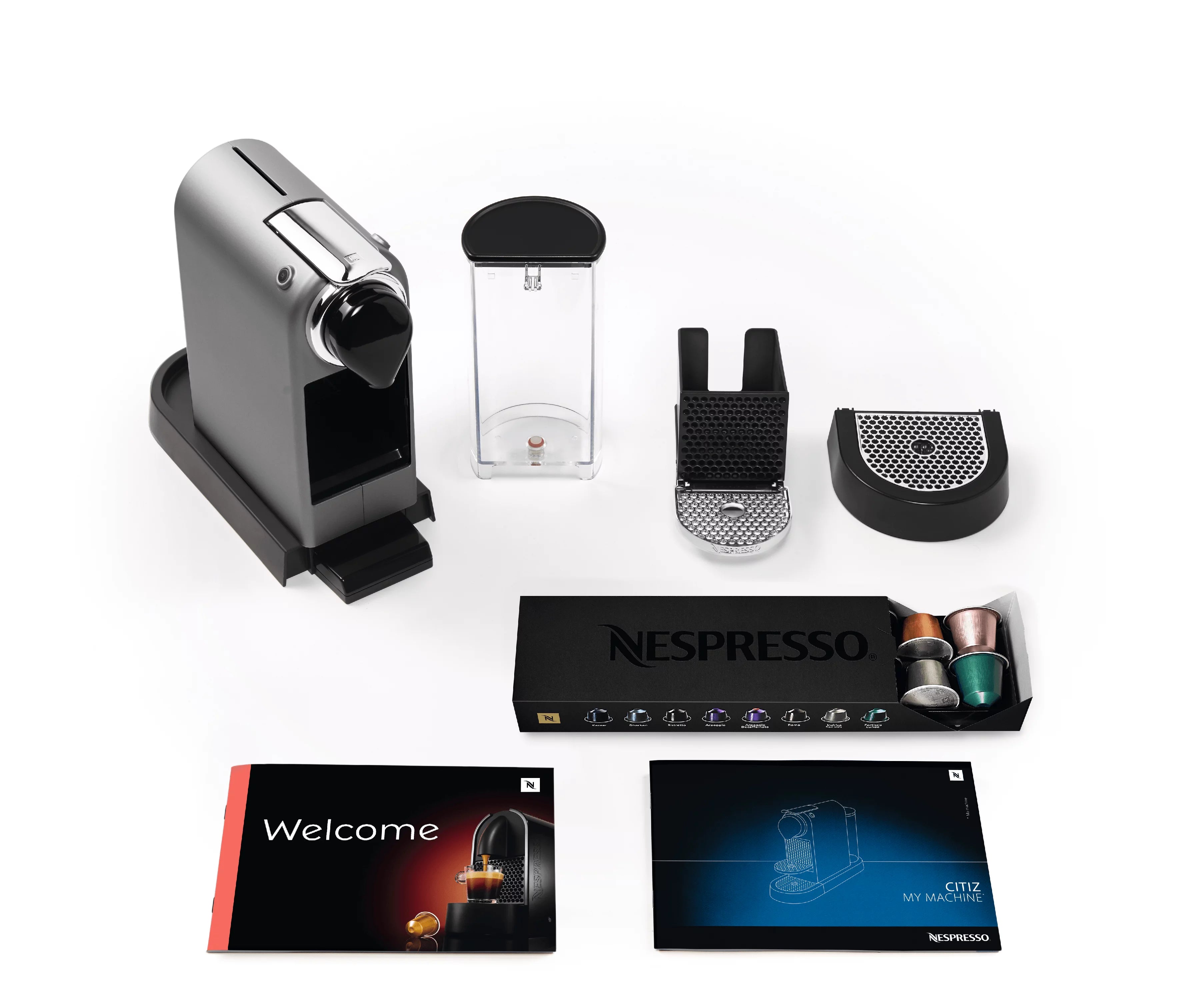 Silver Espresso Machine B13727