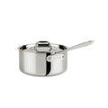 Stainless Steel Tri-Ply Bonded Sauce Pan with Lid, 3-Quart B10995