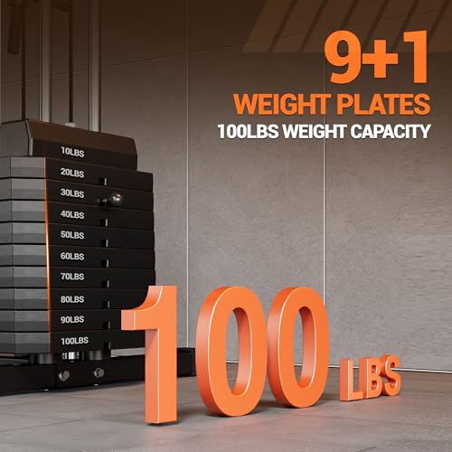 Multifunctional Home Gym Machine with Weight Stack T9711