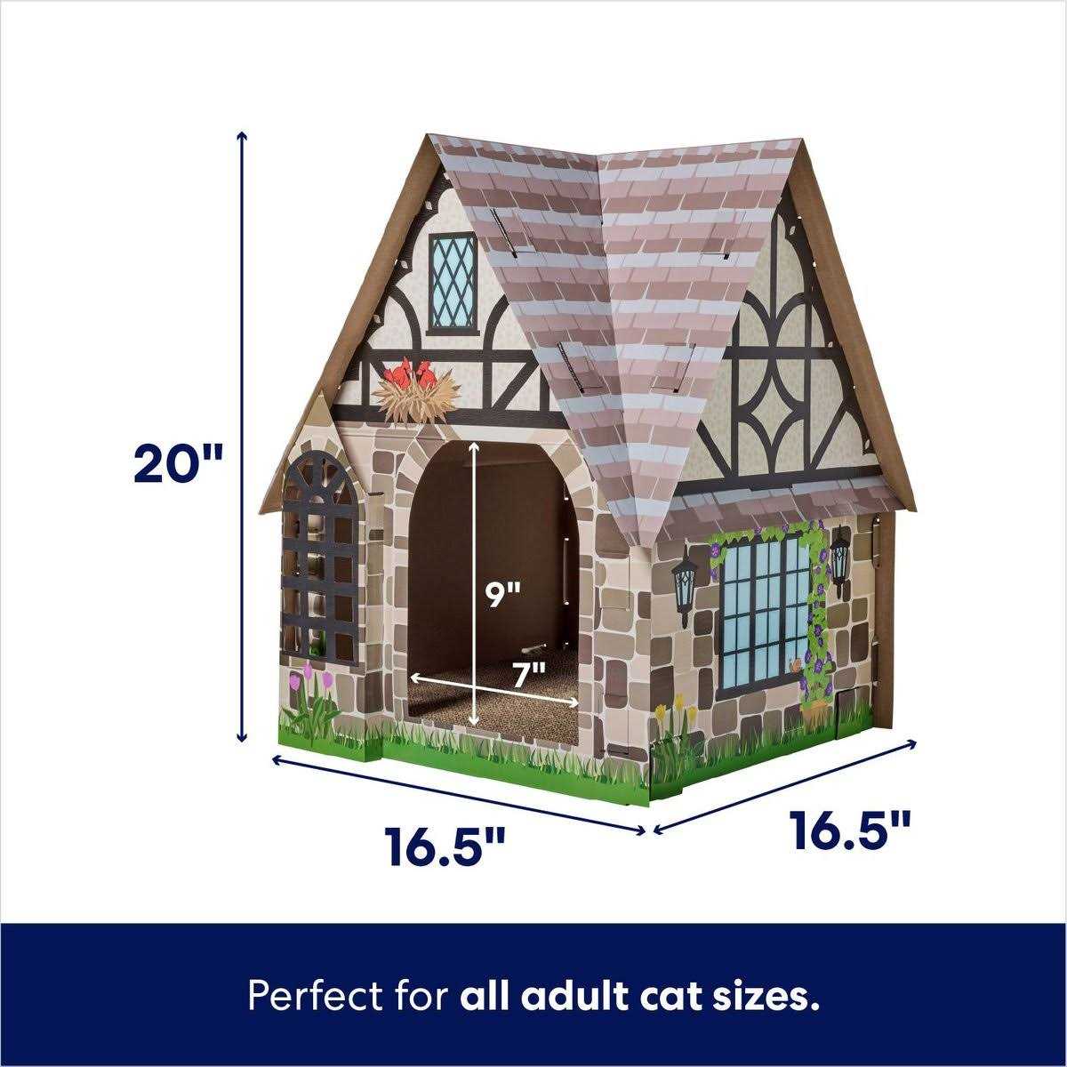 Cardboard Cat House Q7114