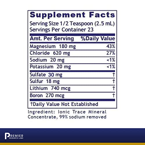 Trace Minerals Liquid Concentrate - 2 fl oz D654