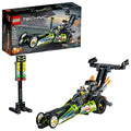 LEGO Technic Dragster Pull-Back Racing Toy Building Kit (225 Pieces) M888396