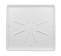 Washing Machine Drain Pan with PVC Fitting R80621