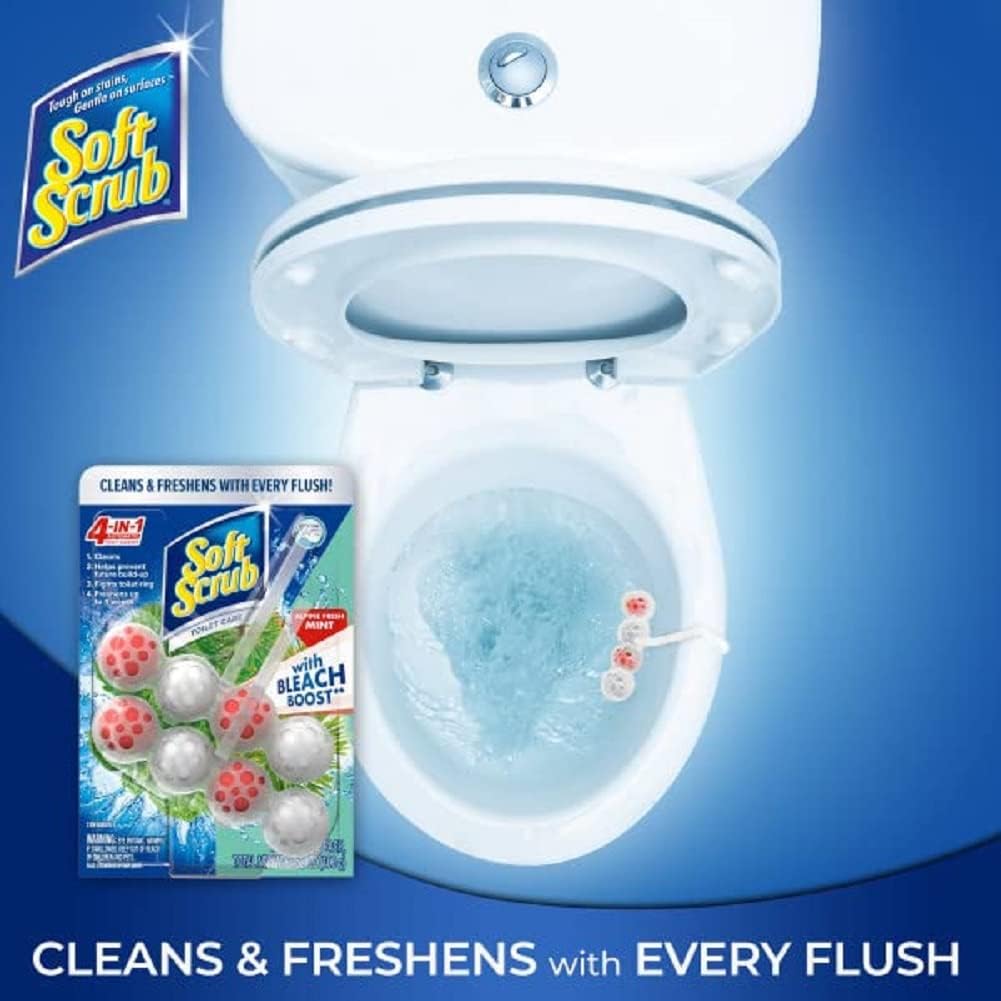 6 Count Toilet Bowl Cleaner with Bleach P5556