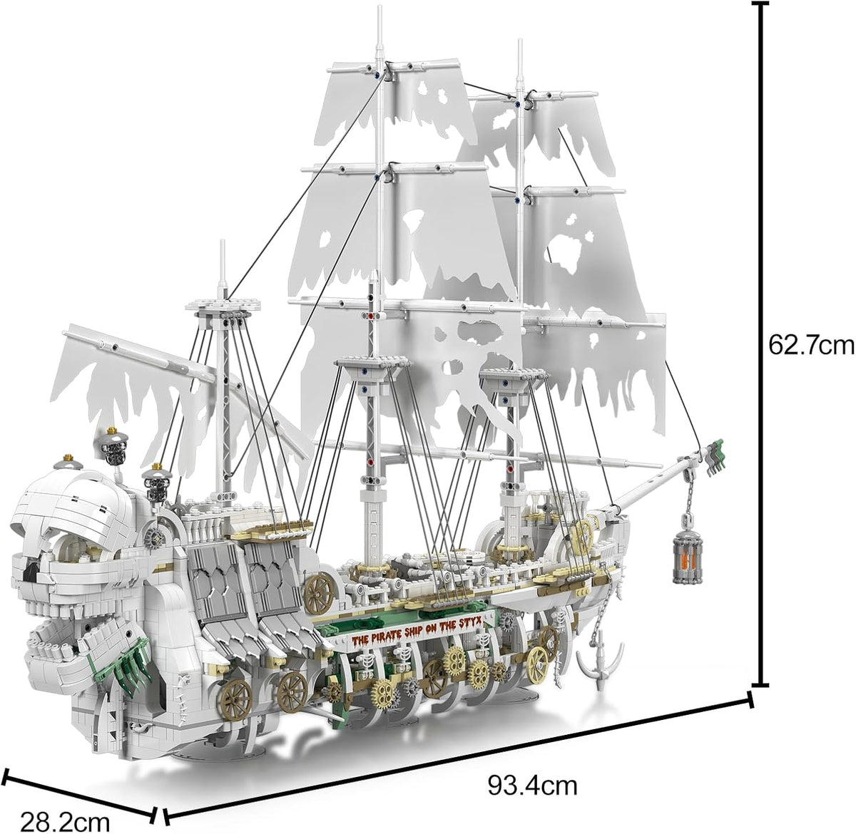 3769 PCS Pirate Ship Building Blocks Set B633471