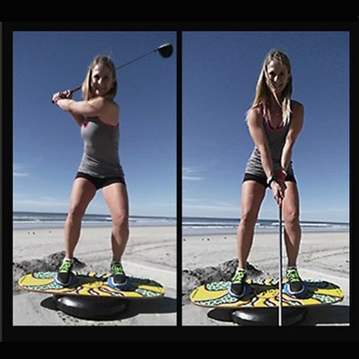 Pro Balance Board with Roller - 42” X 15” deck and 8.5” diameter Pro Roller B8102