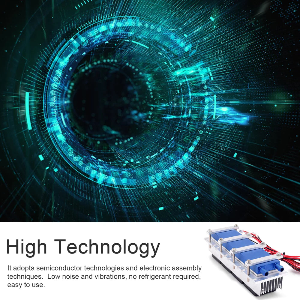 12Vdc 30A Thermoelectric Peltier Refrigeration Cooler Semiconductor Cooling Diy Kit Y23430