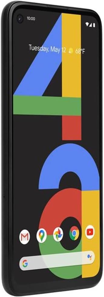 Pixel 4a with 5G 128GB 6GB 6.2" OLED 4K Dual Camera Unlocked Just Black L671102