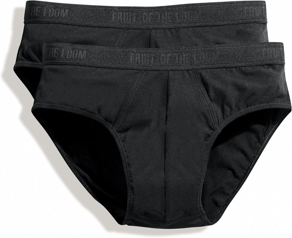 Mens Classic Sport Briefs (Pack of 2) (White) R36846