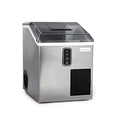 Stainless Steel Electric Countertop Ice Maker Machine W9489