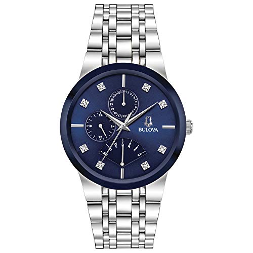 Men's Multi-Function Quartz Watch with Diamond Dial F34586