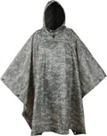 Camouflage Rip Stop Rain Poncho N1615