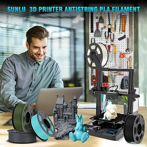 Black PLA 3D Printer Filament 1.75mm 1KG Y278