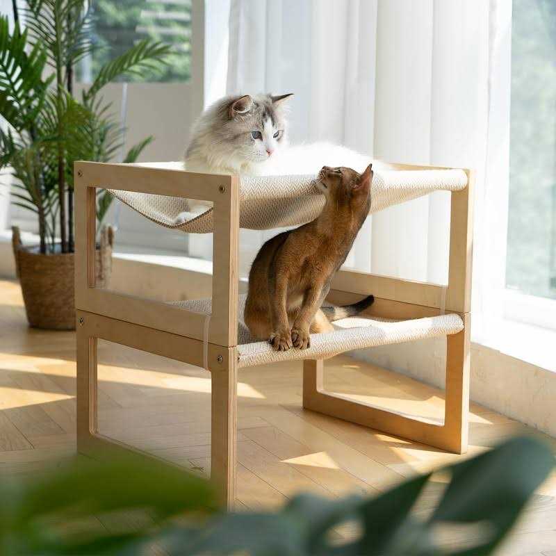Dog Bed Cat Bed Wooden Cat Hammock S135