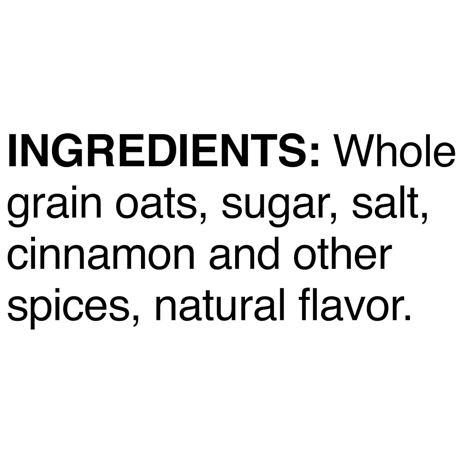 Cinnamon and Spice Instant Oatmeal, 1.51 Ounce (Pack of 10) Y4300