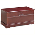 Rectangular Wood Cedar Chest in Brown E5833