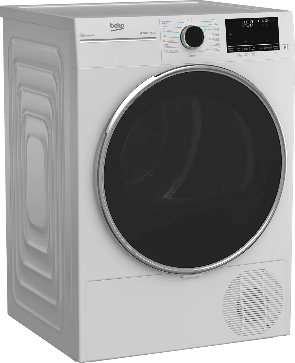 White Front Load Electric Dryer S73867