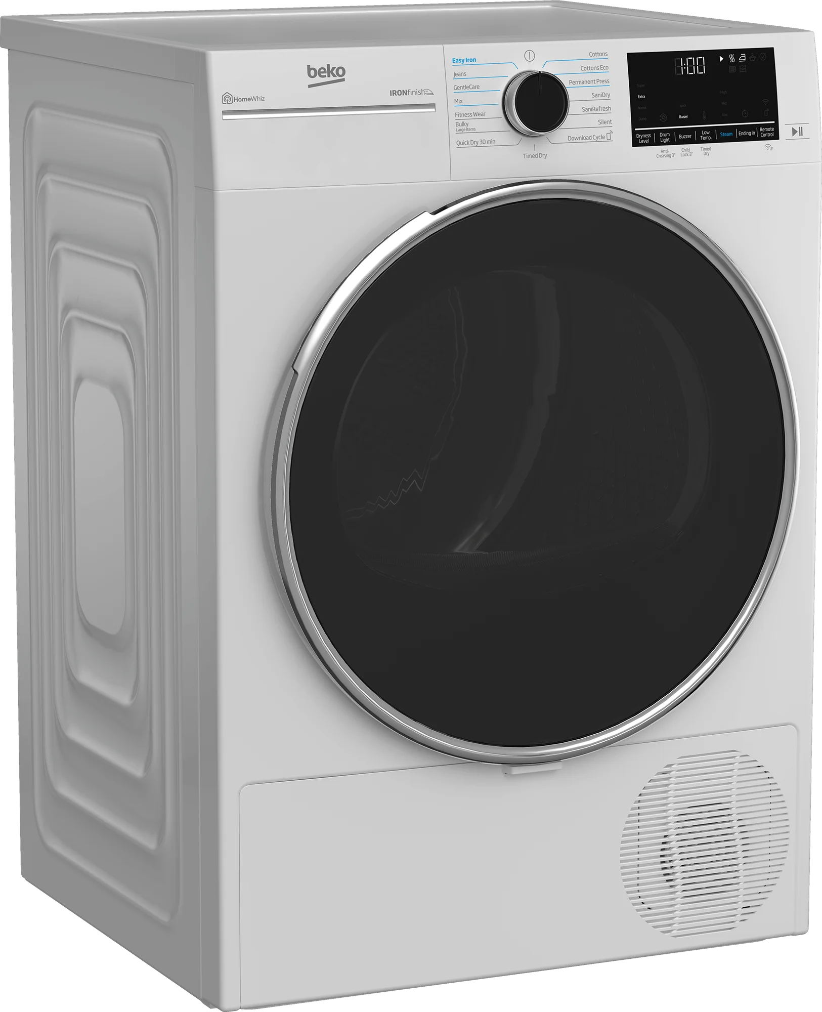 White Front Load Electric Dryer S73867