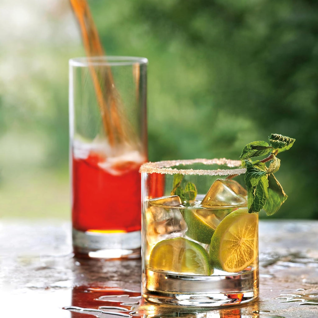 Set of 4 Double Old Fashioned Glasses, 13.5 fluid ounce A59585