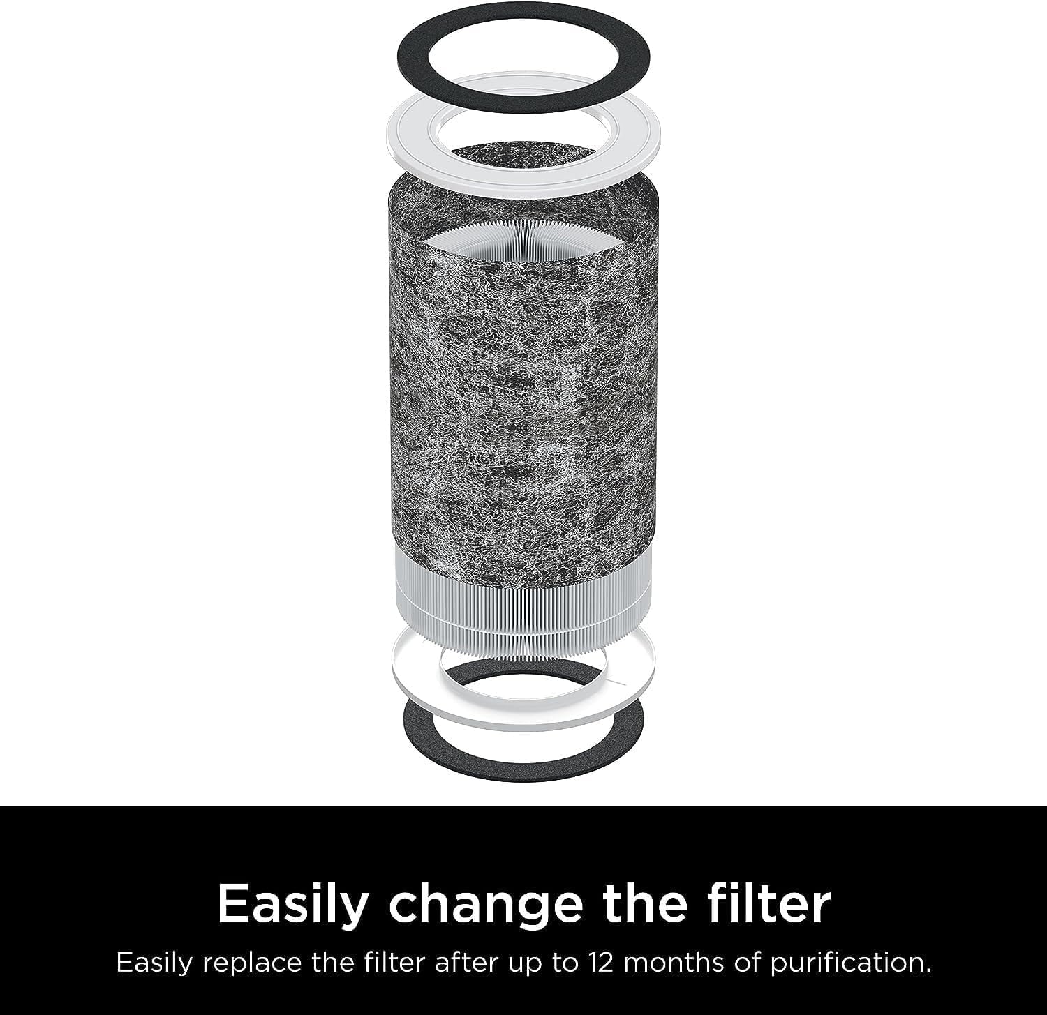 Open Box Air Purifier with HEPA Air Filter M801567