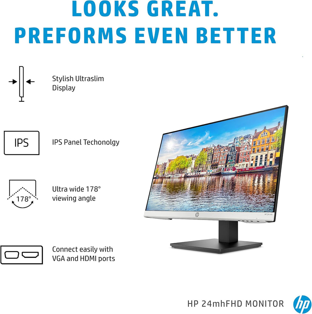23.8-Inch FHD IPS Monitor with Built-In Speakers O171