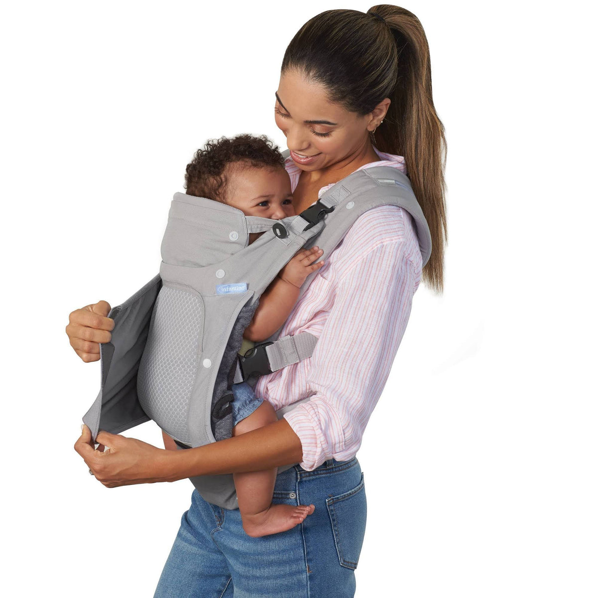 Gray 5 Layer Ergonomic Carrier H801