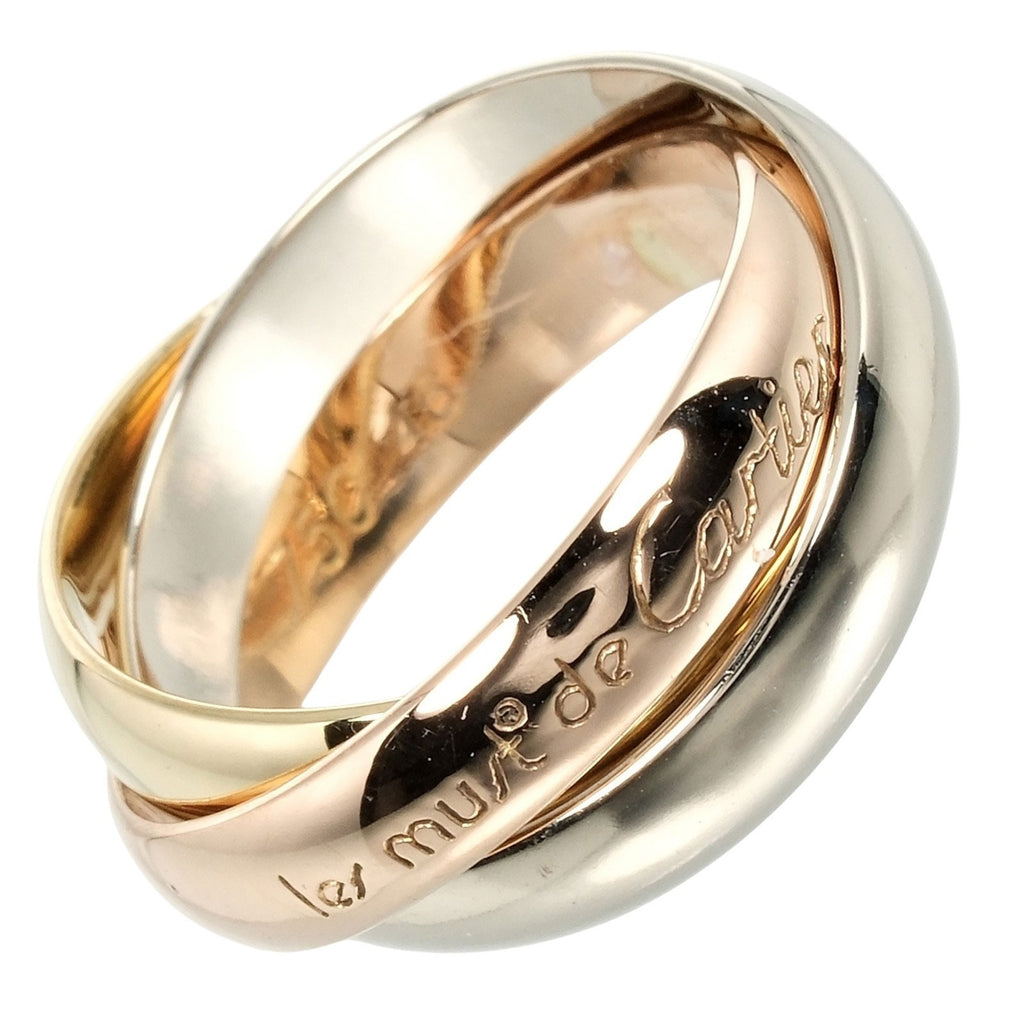 Trinity Ring K18 Gold Q212