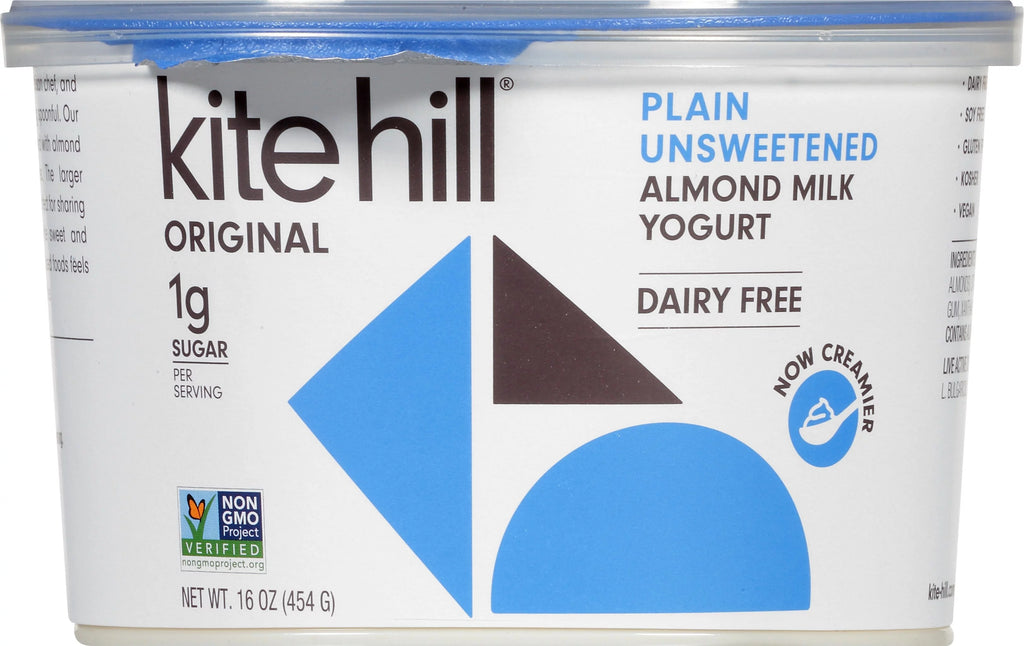 Plain Unsweetened Almond Milk Yogurt, 16 Ounce, 6 per case N6256