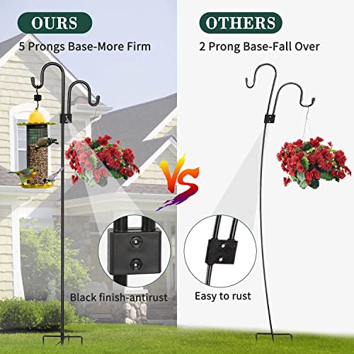 92 Inch Heavy Duty Shepherds Hook for Bird Feeders Z92325
