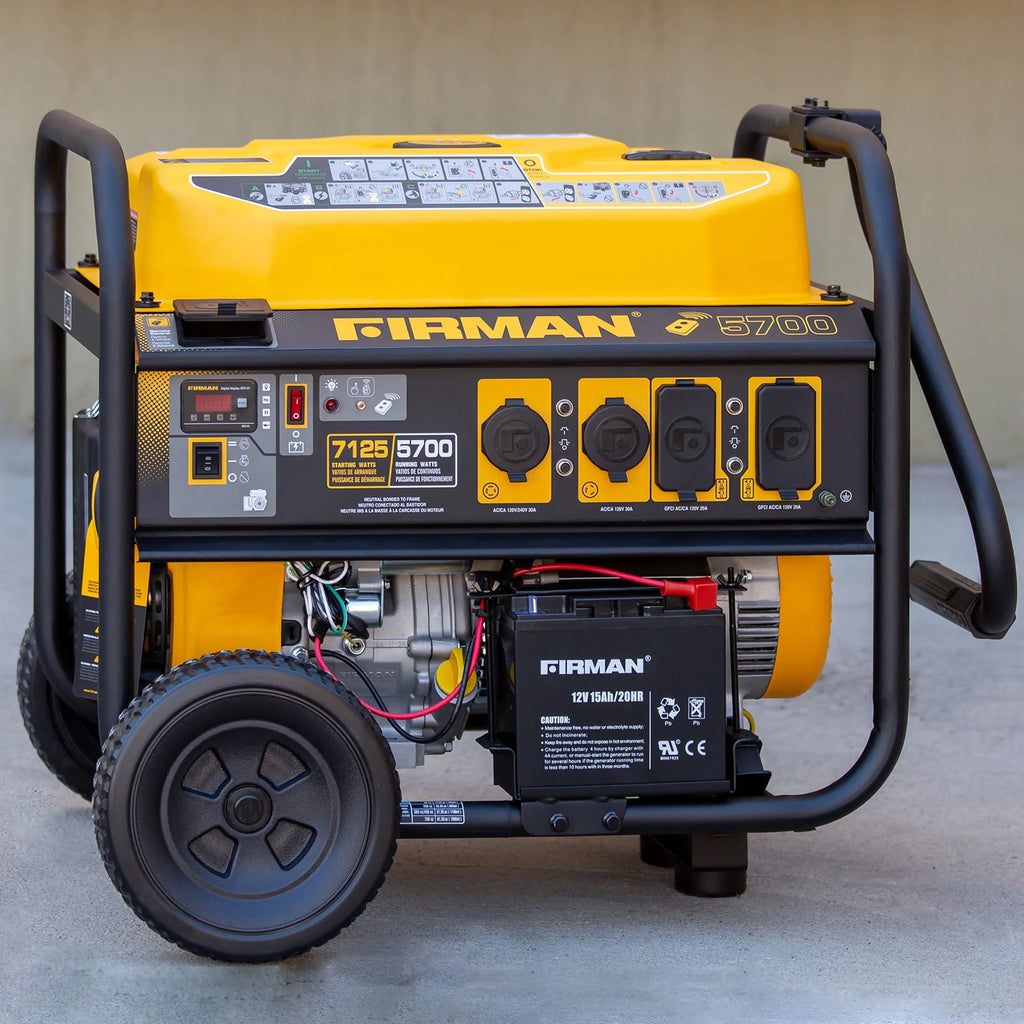 7125/5700 Watt 120/240 V Gas Remote Start Generator J2463