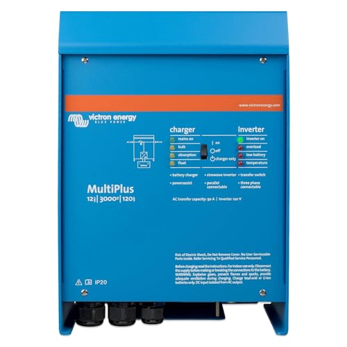 3000VA 12-Volt Pure Sine Wave Inverter Charger G599017