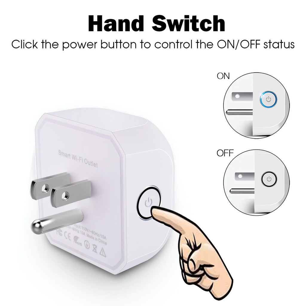 Smart Plug 3 Pack Wifi Mini Outlets Smart Socket K182