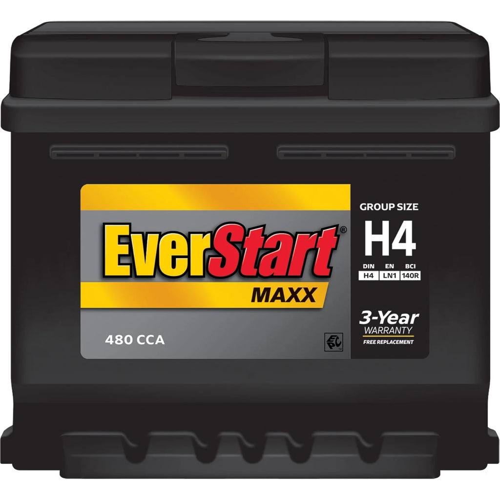 Group Size H4 12 Volt 480 CCA Lead Acid Automotive Battery K45043